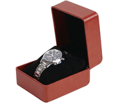 Watch Storage Box PU Single Watch Display Case Wristwatch Watch Holder Travel Jewelry Watch Organizer For Men Gift