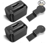 Funda para el cinturón de seguridad (2 piezas) para evitar que niños o personas especiales lo desbloqueen (tipo universal)