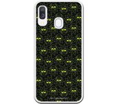 Funda original compatible con Samsung Galaxy A40 - Rick y Morty, Ricks Negro