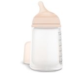 SUAVINEX BIBERÓN ANTICÓLICO ZERO-ZERO SILICONA FLUJO MEDIO 270 ML