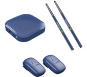 Somatosensory Virtual Drum Kit Electronic Air Drumsticks Musical Instrument Smart Wireless Virtual Reality Drum Stick Pedals Kit