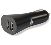 Cargador de coche conceptronic cusbcar4a 2x usb tipo a