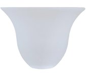 Genérico NO MARCA Tulipa de Cristal CARLA 8x11cm Mate Apertura 3cm - Pantallas para Lámparas