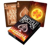 Fournier Bicycle USPCC Baraja poker Stargazer Sunspot Sistema solar Sol Estrellas Galaxia Magos Trucos Ilusionismo Cartas Magia Adultos Colección Coleccionable Jugar Cartas Juego mesa Regalo ideal Espectáculo Escenario