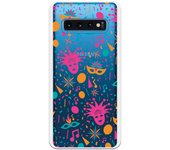 Funda compatible con Samsung Galaxy S10 - Carnaval Pattern 1