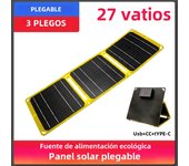 New 21W Foldable Solar Panel Outdoor Powerful Flexible Portable Cell Phone Charging 9V USB Interface A C Cells Power Banks