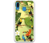 Funda compatible con Samsung Galaxy A30 - Tucanes fondo Verde