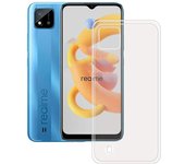 Funda Realme C11 (2021) (4G) Carcasa Gel TPU Silicona Transparente GTR + Protector Pantalla Cristal Templado Movilear