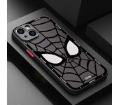 Cartoon Marvel Spiderman Spider Net Phone Case For iPhone 16 15 14 13 12 11 PRO MAX XS MAX XR 7 8Plus Y2K Armor Super Cool Cover