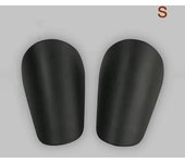 1 pair black white pp material soccer leg guards mini leg guards soccer training supplies shin guards foot guards