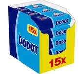 Dodot Toallitas Dermo Azul: Pack AHORRO 960 toallitas (15 x 64 toallitas), suavidad y cuidado para la piel de tu bebé