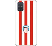 Funda original compatible con Samsung Galaxy A71 - Lugo Roja y Blanca