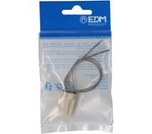 portalamparas 250v base g-9 10cm con cable (envasado)