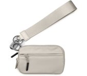 Gifts Multi-function Coin Purse with Wrist Zipper Small Wallet Card Holder Keychain with ID Window Keychain Wallet