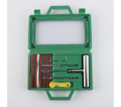 11Pcs Car Van Motorcycle Bike Emergency Heavy Duty Tubeless Tire Puncture Repair Kit Plug Set Tyre Repair Kit(Knife Random Color