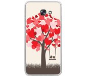 Tumundosmartphone Funda Gel Tpu para Samsung Galaxy A5 (2017) Diseño Pajaritos Dibujos