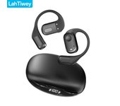 Open Ear Earbuds Wireless Headphones 40HRS Playtime Fast Charging Digital Display Open Ear Headphones with Ergonomic Earhook