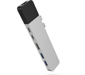 HUB HYPERDRIVE NET 6 EN 2 USB-C MACBOOK PRO PLATA