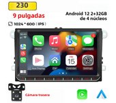 Android13 2 Din Car Radio for VW Volkswagen Golf 5 6 Passat B6 Jetta MK5 MK6 Autoradio Multimedia Player Car Intelligent Systems
