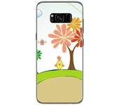 Tumundosmartphone Funda Gel Tpu para Samsung Galaxy S8 Diseño Primavera Dibujos