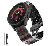 20mm 22mm Titanium Color Strap For Huawei Watch 4 Pro GT3 46mm For Samsung Galaxy Watch 5 Pro 45mm Gear S3 Stainless Steel Band