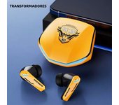 Original Transformers TF-T10 Bluetooth 5.4 Earphones Gaming Low Latency Headphones Choice Gamer Music Dual Mode Wireless Earbuds