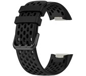 Breathable Rubber Strap For Fitbit Charge 5 6 Band Replacement watchband For Fit bit Charge5 6 Smart Watch Soft Wristband