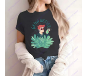 Women Printing Good Omens Clothing Short Sleeve Casual 90s Cartoon Fashion Clothes Print Tee Top Tshirt