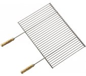 Parrilla de Maple chromado para barbacoa 58,5x40 cm FSC