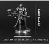 New Soldier Model Handmade Knight Legion Toy Ornament  Metal War Chess Mens  Desktop Game Gift Bronze Material Ornament Supplies