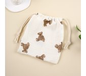 Cadena pañal bolsa lindo dibujos animados impresión bebé desechable bolsa de almacenamiento bolso bebé niños niñas carro colgante bolsa nuevo