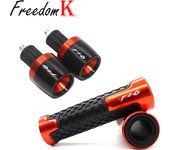 Fit For YAMAHA FZ6 FZ-6 ZF6N FZ6R FAZER All Year Motorcycle 7/8"22MM CNC Handlebar Grips Handle Bar Grip End Cap Plug
