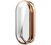 TPU Protective Cover For Xiaomi Mi Band 8 9 Soft Case Full Screen Protector Shell Bumper Plated Case For Mi Band 8 9 smart watch