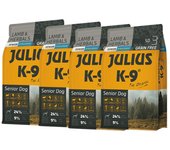 ¡Oferta! Pienso Julius K9 Senior cordero y hierbas - 3 sacos de 3Kg + 1 GRATIS- Platz K9