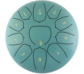 6 Inch Steel Tongue Drum 11 Notes Handpan Drum with Drum Mallet Finger Picks Percussion for Meditation Yoga 10 Colors