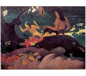 Panel decorativo del museo, listo para colgar. Gauguin Paul - FATATA DE MITI - Cm 100x75