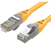 Cable de red rj45 sftp vention ibhyh cat.6a/ 2m/ naranja