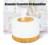 Mini máquina de aromaterapia, difusor ultrasónico de aceites esenciales de colores, humidificador de fragancias, 500 ml y 700 ml.