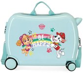 Patrulla Canina Maleta Correpasillos ABS Rígida La Patrulla Canina Be Happy Azul