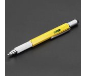 7 in1 Multifunction Ballpoint Pen With Modern Handheld Tool Measure Technical Ruler Screwdriver Touch Screen Stylus Spirit Level