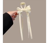 Fashion Black Bow Ribbon Hair Claw Clips Women Temperament Elegant Hairpin Princess Headdress Grab Clip Girls Hair Accessories