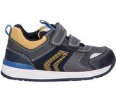 Zapatillas deporte de Niña y Niño GEOX B150RB 022ME B RISHON BOY C9353 ANTHRACITE-YELLOW