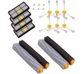 No Application Kit Recambios Cepillos Filtros y Accesorios para Irobot Roomba Serie 800 900 - Alta Calidad