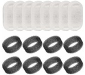 Filtros para bebederos de gatos, 16 piezas de repuesto para bebederos de perros y gatos, filtro de carbón activado