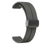 1pc 16mm Men Women Watch Band for HUAWEI TalkBand B6/B3 Folding Buckle Silicone Smartwatch Accessories Wristbands