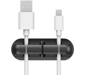organizador de cables USB de silicona, enrollador de cables, Clips de gestión ordenados de escritorio, soporte de Cable para ratón, organizador de cables de auriculares