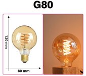 2PCS/Lot Retro Edison LED Light Bulb E14 E27 Vintage LED Bulb 220V 4W C35 A60 T45 ST64 G80 G95 G125 Led Lighting Edison Lamp