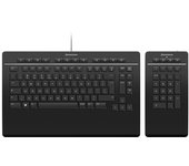 3Dconnexion Keyboard Pro with Numpad teclado USB Negro