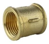 AQUA CONTROL Manguito de 3/4" Latón Zincado - Conexión Hembra - AQUA CONTROL - 74294 Manguito Complementos y Recambios para Regar Valvulas Riego