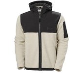Helly Hansen Chaqueta Polar Hombre HH Patroil Pile Negro Blanco - Corte Clásico